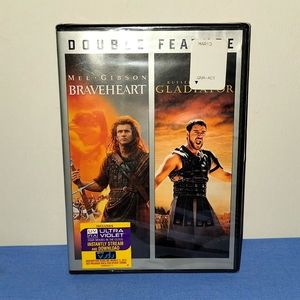 Braveheart / Gladiator Double Feature *Sealed DVD